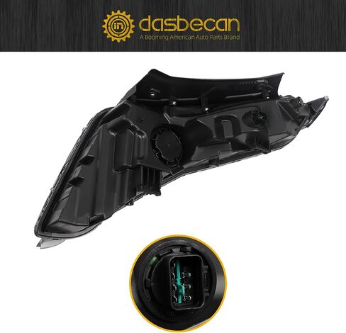 Dasbecan LED Daytime Running Light Assembly Compatible With Hyundai Tucson 2022 2023 Right Passenger Side Daytime Running Light Modules Replaces# 92208CW010 in Saudi Arabia