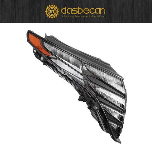Dasbecan LED Daytime Running Light Assembly Compatible With Hyundai Tucson 2022 2023 Right Passenger Side Daytime Running Light Modules Replaces# 92208CW010 in Saudi Arabia
