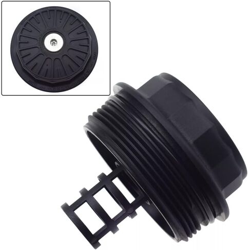 غطاء غطاء مبيت فلتر زيت المحرك متوافق مع 05-12 Ford Escape Fusion لـ 03-13 Mazda 3 5 6 B2300 CX7 Tribute متوافق مع 05-11 Mercury Mariner Milan غطاء فلتر الزيت 917-004 in Kuwait