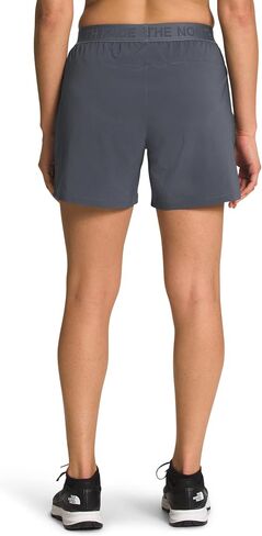 THE NORTH FACE Women's Half Dome Logo Fleece Short (Standard and Plus Size). Deep Periwinkle/TNF White. 3X Plus Regular in Saudi Arabia