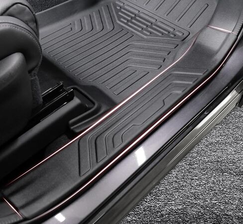 Kick Mats Backrest Mats for 2019-2025 Subaru Ascent 7-Passenger Captain Chairs Accessories, All-Weather TPE Interior Seat Back Covers Protector(2nd Kick Mats 7 Seat) in Kuwait