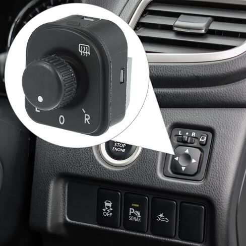 X AUTOHAUX Power Rear View Mirror Switch Remote Control 1K0959565FREH for Volkswagen CC 2009-2017 Jetta 2005-2010 Tiguan 2009-2016 Passat CC 2009-2012 in Saudi Arabia