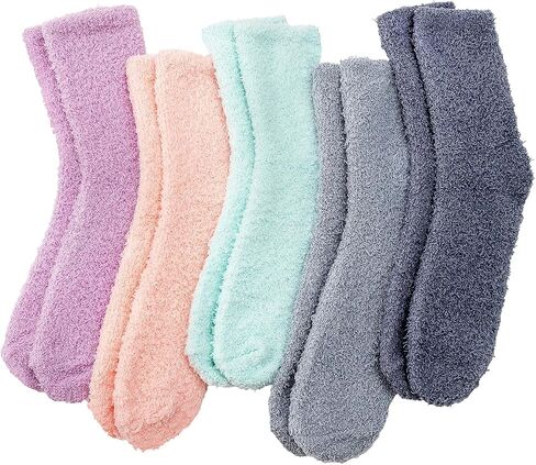 Breslatte Fuzzy Socks for Women Fluffy Warm Socks Cozy Home Sleeping Socks Womens in Kuwait
