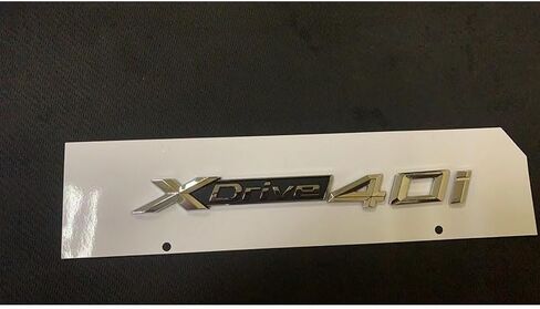for modifying The Rear Trunk Logo of X1X2X3X4X5X6X7, Original Size, xdrive, 18i 20i 23i 25i 28i 30i 35i 40i 45i 48i 50i 55i (Xdrive-25i-silvery) in Saudi Arabia