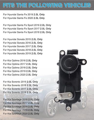 28323-2GGA1 911-923 Intake Manifold Runner Control Motor 1.6L 2.0L 2.4L 3.3L For Hyundai Santa Fe Sport Sonata Tucson 2015-2020,For Kia Optima Sorento Sportage 2016-2022 in Saudi Arabia