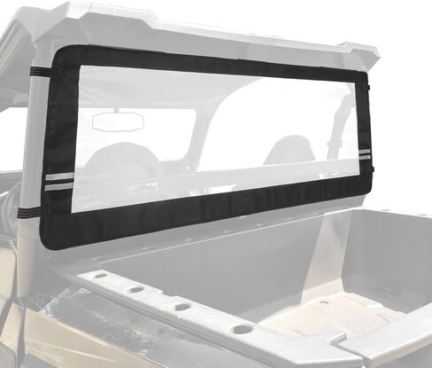 UTV Rear Windshield Back Window Soft Rear Windshield Dust Panels Waterproof Rear Windshield for KAWASAKI 2013-2023 TERYX 4800 in Saudi Arabia