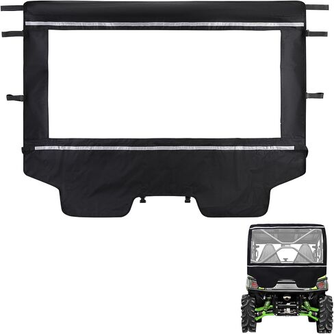 UTV Rear Windshield Back Window Soft Rear Windshield Dust Panels Waterproof Rear Windshield for KAWASAKI 2013-2023 TERYX 4800 in Saudi Arabia