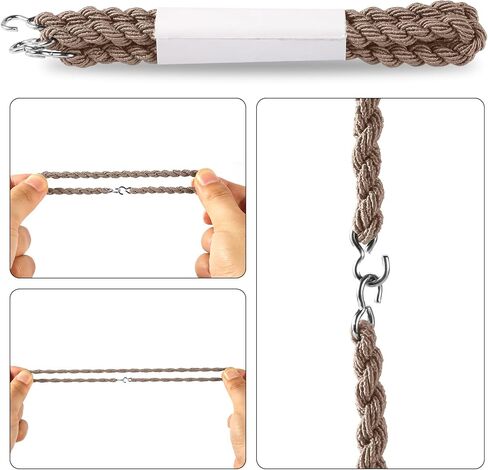 12pcs Military Boot Straps, Trouser Legs Ties with Metal Hooks Shoelaces Army Blousing Straps for Outdoor Activities Women Men Elastic Boot Blousers Bands(Khaki) in Saudi Arabia