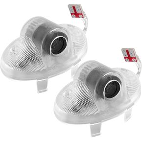 2Pcs Car Door Light Projector for Mazda Atenza 6/8 CX-9 RX8 Ruiyi HD LED Laser Courtesy Shadow Projector Lamp Welcome Light Puddle Light