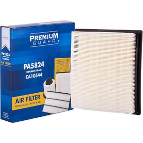 HIGHFLOW PA5824X, High Performance, Pre-Oiled Disposable Engine Air Filter | Fits 2013-08 INFINITI G37, 2008-07 G35, 2012-11 G25, 2017-14 QX50, 2012-08 EX35, 2013-13 EX37, 2016-14 Q60, 2015-15 Q40