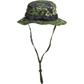 قبعة Boonie المموهة الأصلية للجيش الدنماركي M84، أغطية رأس عسكرية، قبعة بحافة واسعة