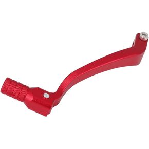 Motoforti 0.39 Inch Aluminum Alloy Motorcycle Shift Lever Folding Gear Shifter Red Long-lasting