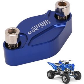 JFG RACING ATV Parking Brake Block Off Plate CNC Universal for TRX450R/400EX/300EX,Raptor 125,250,350,660,700,ATC200X/250R/350X,YFZ450/450R/X,Warrior 350,Banshee 350,LTZ 400,KFX 400,KFX 450 Black