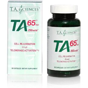TA-65 Telomere Activation Supplement - DNA Repair, Stem Cell Support, Cell Rejuvenation, Telomerase Length, 2.5 Times Potency, 90 Capsules