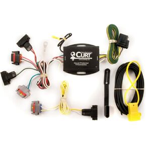 Curt Manufacturing 55532 Vehicle-Side Custom 4-Pin Trailer Wiring Harness,Fits Select Chrysler PT Cruiser ,Black