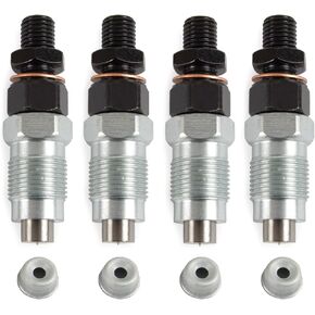RANSOTO 4 PCS Fuel Injectors Compatible With Kubota Engines V2203 V2003 D1703 Replace 16454-53905 Fuel Injector