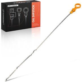 A-Premium Engine Oil Dipstick Dip Stick Compatible with Nissan Versa 2013-2019 1.6L, Versa Note 2014-2019 1.6L, Engine Oil Level Dipstick