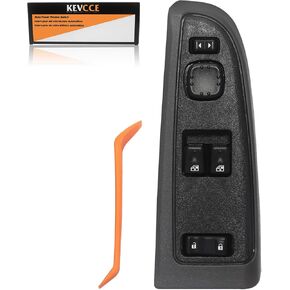 15883318 Master Power Window Switch &Bezel for 2003-2007 Chevy Silverado 1500 2500 3500, 2003-2007 GMC Sierra 1500 2500 3500 Replace 920-023 Front Driver Side Door Lock 10-Year Warranty