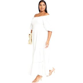 City Chic Plus Size Dress, Love Shirred Dress