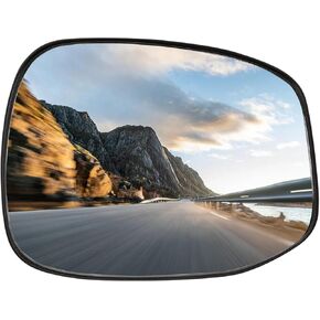 Driver Side Mirror Replacement for Honda Civic 2012 2013 - Left Side Mirror Glass, Rear View Mirrors Glass(Only for the rearview mirror assembly without heating& Without turn signal)