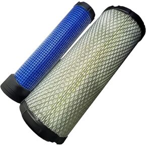Air Filters Set P828889 & P829333 222421A1-222422A1 AT171853-AT171854 110-6326 - 110-6331 Compatible with Donaldson Case John Deere Cat Backhoe caterpillar