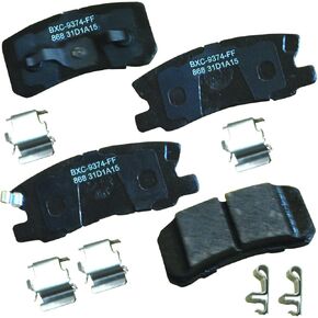 Bendix Premium SBC868 Ceramic Rear Brake Pads for Select Models Chrysler 200,Cirrus,Sebring,Dodge Avenger,Caliber,Jeep Compass,Patriot,Mitsubishi Endeavor,Grandis,Lancer,Montero,Outlander,Sport,RVR