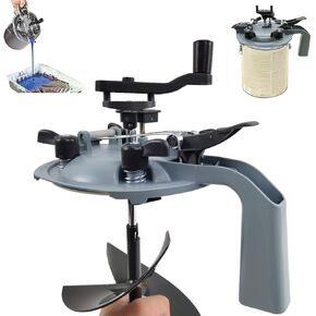 4L Mixing Mate Paint Lid Kit, Paint Can Pouring Spout with Better Sealing Effect, Universal Paint Shaker, for Stirring, Storing and Pouring