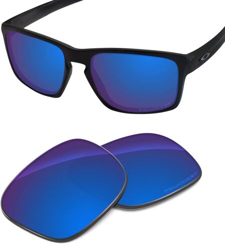 Performance Replacement Lenses Compatible with Oakley Sliver OO9262 57mm | Sliver Asian Fit (AF) Polarized Etched in Kuwait