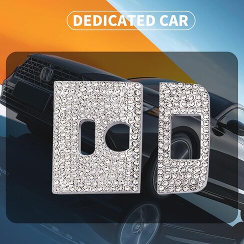 Bling Crystal Car Interior Accessories Sticker Fits for Honda Accord 2024-2025(Silver 8) in Kuwait