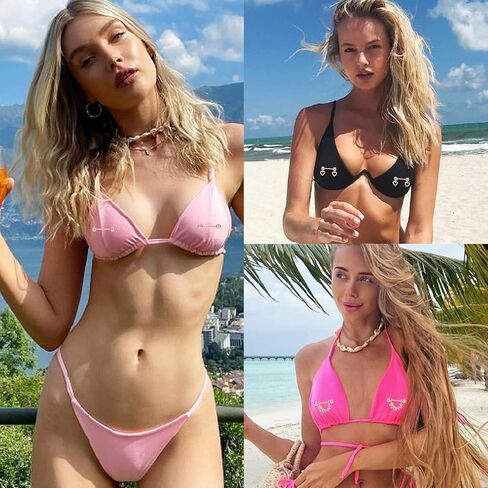 Besteel 7 Pairs Nipple Piercing Jewelry Stainless Surgical Steel Nipple Rings Set Cute CZ Ball Heart Butterfly Snake Tongue Belly Barbell Body Jewelry for Women 14G in Kuwait