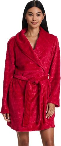 bebe Womens Mid-Length Plush Pajama Lounge Robe Bathrobe in Saudi Arabia