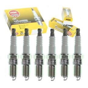 6 pc NGK G-Power Spark Plugs compatible with Chevrolet Impala 3.5L 3.9L V6 2006-2011