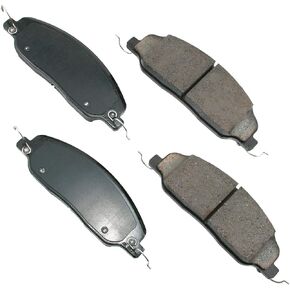 Akebono ACT1081 Proact Ultra Premium Ceramic Disc Brake Pad kit, GREY