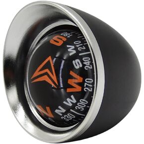 Automotive Compass Ball, Dashboard Adjustable Foldable Navigation Direction Pointing Guide Ball, Magnetic Compass with Adhesive Tape for Auto Cars Boats RV Vehicle Outdoor