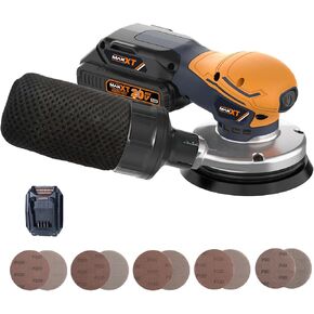 MAXXT Mouse Sander, 350W Sander Tool with Advanced Dust Collection System, Low Vibration Detail Sander for Efficient Woodworking, Tight Spaces Sanding, and Polishing