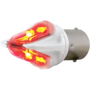United Pacific 36931 High Power Dual Osram LED 1156 Bulb, Bright 2 Watt, 250 Lumens, Single Contact, Straight Pin – White - ONE Bulb