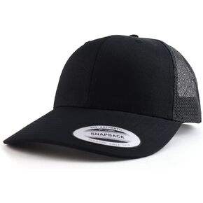 Flexfit Oversize XXL Structured Blank 6 Panel Retro Trucker Mesh Cap