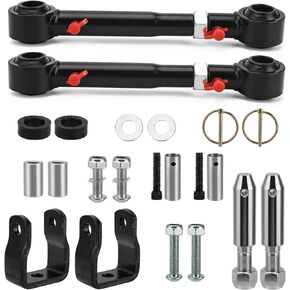 Front Swaybar Quicker Disconnect System with 2.5" - 6" Lift 2030 Adjustable Quicker Disconnect Sway Bar links For 1984-2001 XJ Replace / 1998-2006 Jeep Wrangler TJ