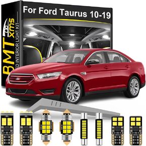 LED Interior Light Kit Replacement for FORD Taurus 2010 2011 2012 2013 2014 2015 2016 2017 2018 2019, Super Bright 6000K White