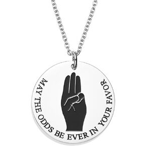 Melix Home Hunger Merch Necklace Gifts For Teen Girls Boys Daughter Women Birthday Gift Necklaces