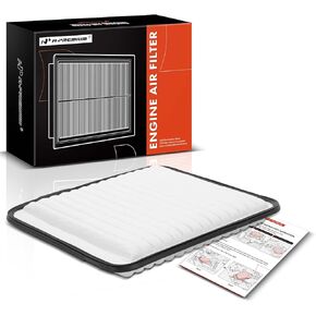 A-Premium Engine Air Filter - Compatible with Chevy, Buick, Cadillac, Pontiac & Saturn Models - Equinox, Malibu, Lucerne, DTS, G6, Torrent, Vue, Aura, XL-7 - Replace# 22676970, 19160306