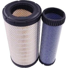 Air Filter Kit 7386224 7386225 Compatible with Bobcat Loader T62 T64 T66 T76 S62 S64 S66 S76