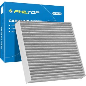 PHILTOP Cabin Air Filter, Replacement for CF10549, Fit, BRZ, FR-S, 86, Premium Cabin Filter with Activated Carbon Filter, Pack of 1