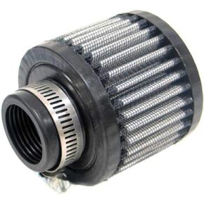 K&N Vent Air Filter/ Breather: High Performance, Premium, Washable, Replacement Engine Filter: Flange Diameter: 1.25 In, Filter Height: 2.5 In, Flange Length: 0.625 In, Shape: Breather, 62-1380