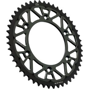 JT Sprockets JTX210.49GR Grey Twinstar Steel/Aluminum Hybrid Rear Sprocket, Single