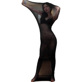 RUIBAVYA Bodystocking Sleeping Bag Lingerie Full Body Wrap Bondage Zentai Tights Bodysuit