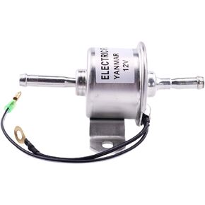 12V Fuel Pump EG601-52033 EG601-52034 Compatible for Kubota Engine D722 D905 DF752 WG752 WG972 WG1005