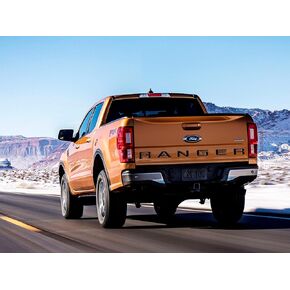 Putco Ford Ranger Tailgate Lettering Kit - Black Platinum - Fits Ford Ranger 2019-2023