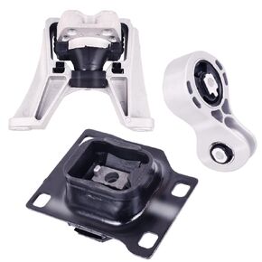 Engine Mount Motor 3 PCS Compatible with Fits 2008 2009 2010 2011 Ford Focus 2.0L A5322 A2986 A5495