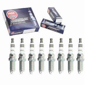 8 pc NGK Iridium IX Spark Plugs compatible with Toyota Sequoia 4.6L 5.7L V8 2008-2020